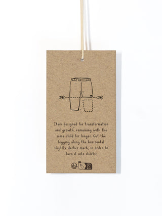 Baby Leggings Sculpture Violett von Play Up