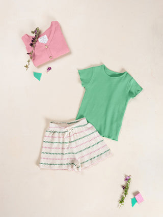 T-Shirt Mint Grün von Play Up