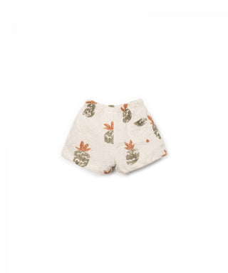 Baby Shorts Beige mit Ananasprint von Play Up
