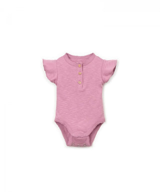 Kurzarm Body Sculpture Violett von Play Up