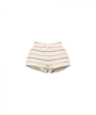 Baby Shorts Beige mit Streifen von Play Up