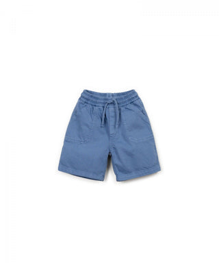 Twill-Shorts Blau von Play Up