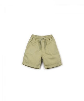 Twill-Shorts Grün von Play Up