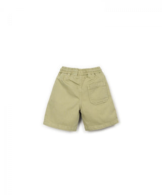 Twill-Shorts Grün von Play Up