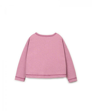 Leinen Langarm Shirt Violett von Play Up