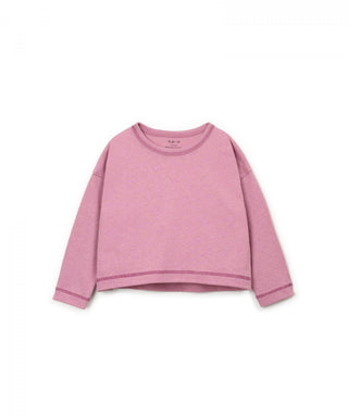 Leinen Langarm Shirt Violett von Play Up