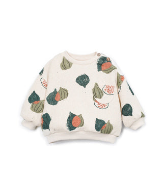 Baby Sweater Beige mit Feigenprint von Play Up