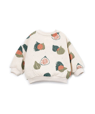 Baby Sweater Beige mit Feigenprint von Play Up