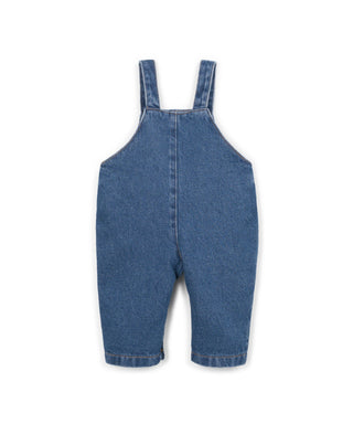 Baby Jeans Latzhose Blue Denim Blau von Play Up