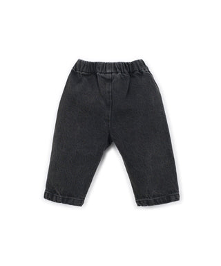 Baby Jeanshose Black Denim Schwarz von Play Up