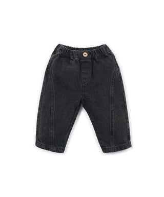 Baby Jeanshose Black Denim Schwarz von Play Up