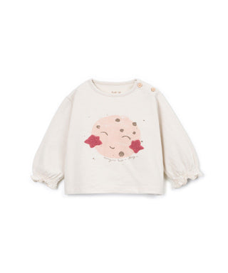 Langarm Shirt Moon Beige von Play Up