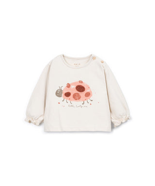 Langarm Shirt Ladybug Beige von Play Up