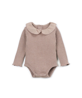 Langarm Rib Body Drawing Braun von Play Up