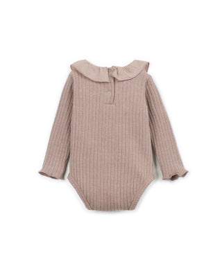 Langarm Rib Body Drawing Braun von Play Up