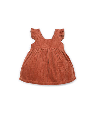 Cord Kleid für Kleinkinder Tapestry Braun von Play Up