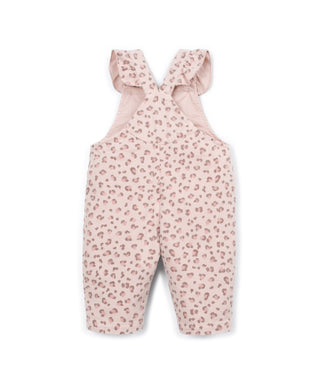 Jeans-Latzhose Leo Embroidery Rosa von Play Up