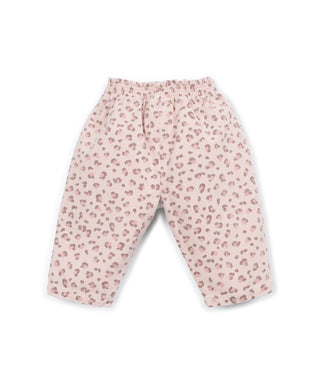 Baby Hose Leo Embroidery Rosa von Play Up