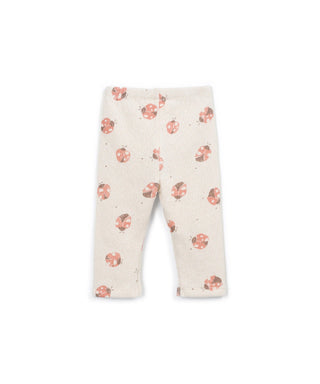 Baby Leggings Sketsches Beige mit Maienkäferprint von Play Up