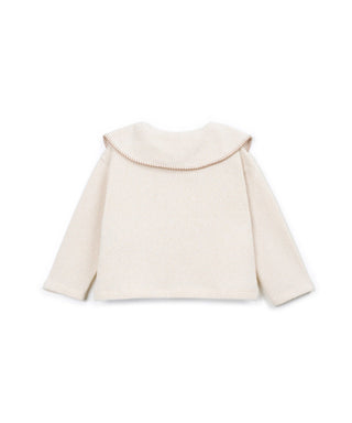 Cardigan mit Kragen Sketsches Beige von Play Up