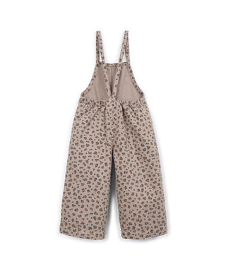 Latzhose für Kinder Leo Drawing Braun von Play Up