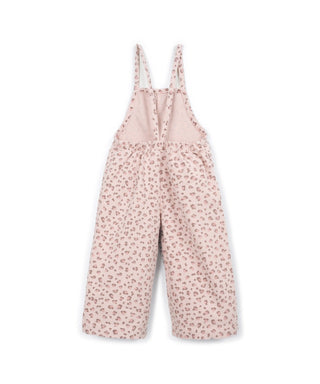 Latzhose für Kinder Leo Embroidery Rosa von Play Up