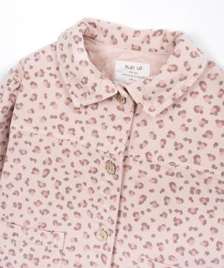 Jeansjacke Leo Embroidery Rosa für Kinder von Play Up