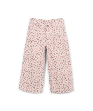 Jeans Hose Leo Embroidery Rosa von Play Up