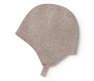 Cashmere Mütze Alpaca Melange Beige von MarMar