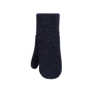 Wollfleece Handschuhe Blau meliert von Pure Pure