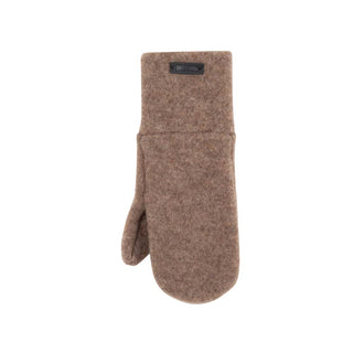 Wollfleece Handschuhe Braun meliert von Pure Pure