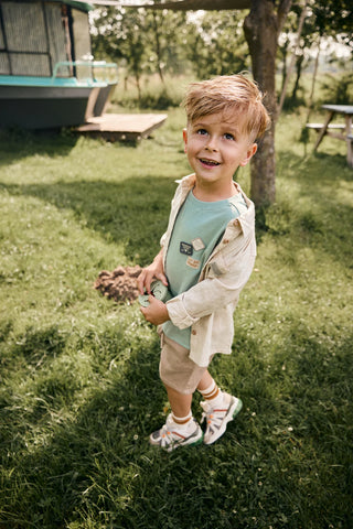 T-Shirt Green Milieu Grün von Daily7Kids