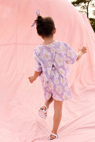 FROTTEE SHORTS CLEMOUNE LILAC VON LOUISE MISHA