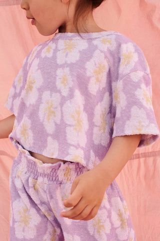 FROTTEE SHORTS CLEMOUNE LILAC VON LOUISE MISHA