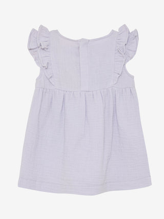 Musselin Babykleid Purple Heather von En Fant