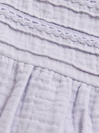 Musselin Babykleid Purple Heather von En Fant