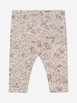 Baby-Leggings Eggnog mit Blumenmuster von En Fant