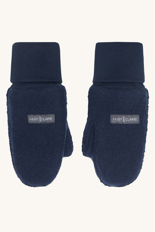 Merino Wollfleece Handschuhe Felix More Navy von Hust and Claire