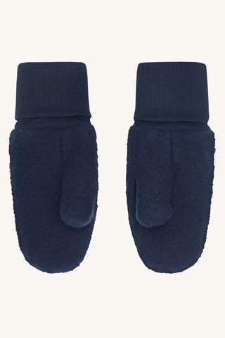Merino Wollfleece Handschuhe Felix More Navy von Hust and Claire