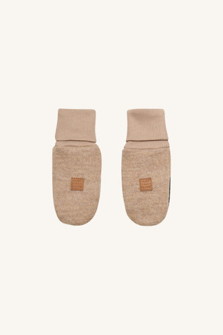 Wollwalk Handschuhe Felix Biscuit Beige von Hust & Claire