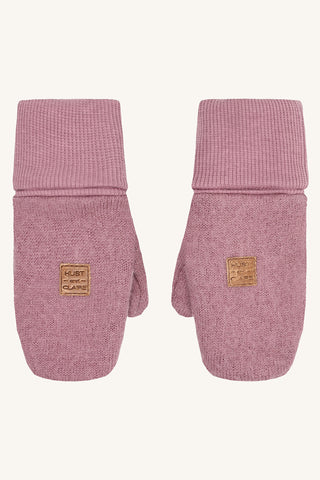 Wollwalk Handschuhe Felix Pale Mauve von Hust & Claire