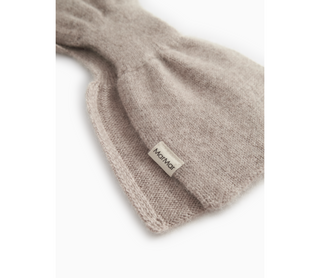 Cashmere Schal Alpaca Melange Beige von MarMar