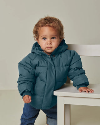 Winterjacke Omega Shaded Blue für Kleinkinder von MarMar Copenhagen