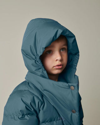 Pufferjacke Olex Shaded Blue für Kinder von MarMar Copenhagen