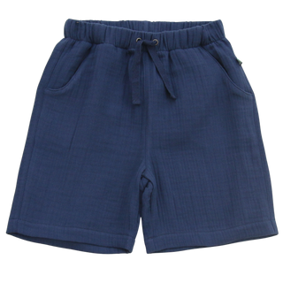 Musselin-Shorts Dunkelblau von Enfant Terrible