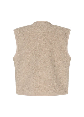 Teddy Gilet Jolly Oyster Grey von MarMar Copenhagen