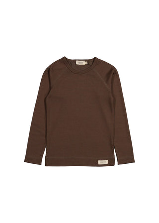 Viloft Shirt Deep Choco von MarMar Copenhagen