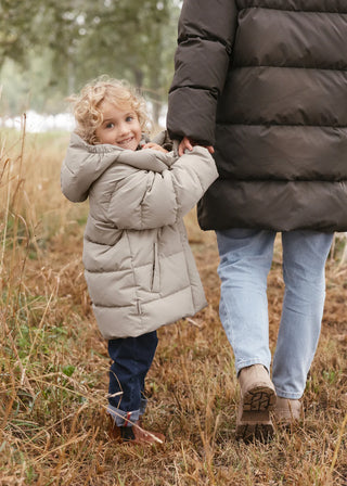 Daunenmantel Olita für Erwachsene Dark Moss von MarMar Copenhagen