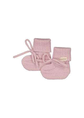 Cashmere Babyschuhe Light Plum von MarMar