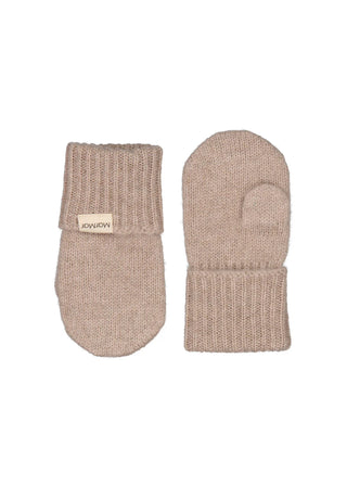 Cashmere Fäustlinge Beige Meliert von MarMar